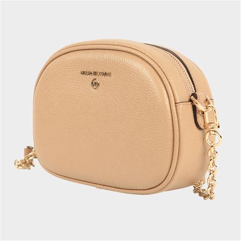 michael michael kors jet set charm signature oval camera crossbody|Michael Kors small dome crossbody.